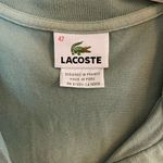 Lacoste Vintage Y2K Women’s Polo Shirt Green Size 42 Photo 1