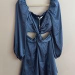 ASTR The Label Anamaria Mini Dress Blue Photo 5