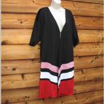 Misook NWT Black Knit Duster Cardigan Photo 3