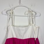 Sofie The Label Tie Strap Mini Dress Size Small Pink Photo 3
