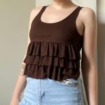 Forever 21 Ruffled Tank Top Photo 0