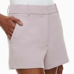 Aritzia Wilfred NWOT Morado Anthem High-Rise Crepette Drape Shorts Size 8 Photo 2