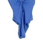 ANDIE NWT  The Santorini Knot Key Hole One Piece Swimsuit RemovableCups XL Blue Photo 2