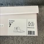 Not Rated  Black and Tan Strappy Sandals Photo 9