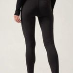 Athleta Rainer Tight Legging Black size small reflective soft Photo 12