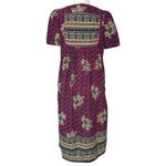 Vintage Sara Morgan Dress M Midi Lounge Muumuu Boho Cottage Modest Traditional Size M Photo 5