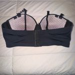 Daisy Fuentes  Midnight Black Lace Accent Bra Photo 3