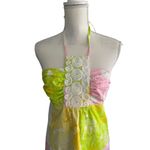 Lilly Pulitzer  Daphne Lace Patchwork Halter Dress Size 4 Photo 7