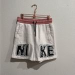 Nike  Revival Statement high waist shorts in white Photo 3