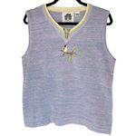 Storybook Knits Bird Song Symphony Sweater Tank Top Large Photo 0