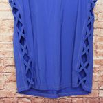 Kyodan | Cutout Side Workout Tank Blue Photo 3