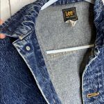 Lee Vintage acid wash trucker oversized denim jean jacket Photo 8