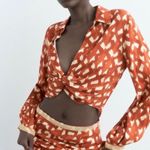 ZARA  Blouse Long Sleeve Photo 2