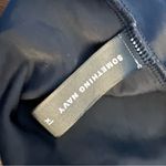 Something Navy Black Knot Front Bikini Top Swim Ocean Swimsuit XL Photo 4