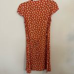& Other Stories & Other Stories Button Down Tie Back Orange Mini Dress Photo 3