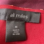 Ali Miles Multicolor Front Button Blouse Size Medium Red Photo 3