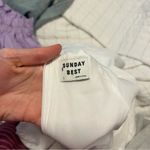 Aritzia Sunday Best Monday white dress Size 0 Photo 2