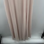 Birdy Grey  Gwennie Chiffon Maxi‎ Bridesmaid Dress in Pale Blush Pink Sz S NEW Photo 4