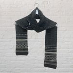 American Eagle Fair Isle Wool Blend Scarf Unisex Photo 7