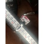 Exquisite Sunset Padparadscha Sapphire 925 Sterling Silver Size 7 Photo 5