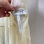 Urban Outfitters Out From Under UO Yellow Tiered Sheer Summer Maxi Dress Photo 3