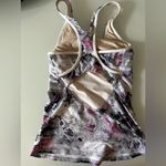 Lululemon  athletica Floral Tank Top - Pink and Gray Photo 1