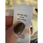 Rails Shirt Women XS White Iris Stripe Cotton Ellis Button Up Blouse Preppy Photo 8