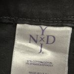 NYDJ  Cotton Blend Black Bermuda Stretch Chino Shorts Lift Tuck Womens Petite 6 Photo 2