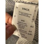 Vince Reversible Sherpa Knit Cardigan Vest Gray & Cream – Size M (USA) Photo 5