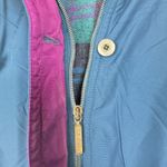 Vtg LL Bean 90s Jacket Womens Large Parka Coat Fleece Lined Ski Outdoors Winter Blue Photo 4