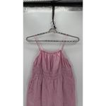 Old Navy Waist-Defined Linen-Blend Cropped Smocked Cami Jumpsuit pockets size 2X Photo 3