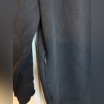 Athleta Cozy Karma Black Mock Neck Sweatshirt Dress Photo 6