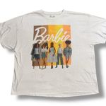 Mattel Womens Barbie Graphic Print T Shirt Top 2023 Cotton Plus Size 3X Orange Photo 0