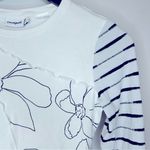 Desigual  Patchwork Floral Long‎ Sleeve T-shirt Size L Photo 7