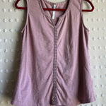 Kuhl  Women’s Shay Sleeveless‎ Tank Organic Cotton Sz M Mauve Photo 0