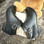 Life Stride  Adriana Womens Memory Foam Bootie Black Leather US 11 Photo 4