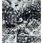 DO+BE  Mock Neck Snakeskin Sleeveless Drop Waist Dress Women Size‎ Small Photo 8