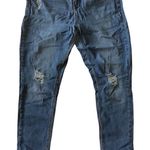 Seven Apparel Destroyed Jeans Blue Size 16 Photo 0