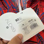 Alexis  X Target Leaf Print Button Down Shirt Dress Womens Medium New Photo 4