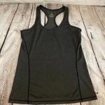 icyzone Women’s dark gray racerback tank top Medium Photo 2
