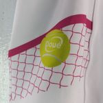 Doue XL Tennis Skort Athletic Wear in Pink n Lime on White Photo 3