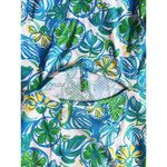Lilly Pulitzer Rayna Polo Blue and Green Floral Dress Photo 4