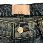 Revice Denim  Light Wash Distressed High Rise Straight Leg Jeans Size 30 Photo 4