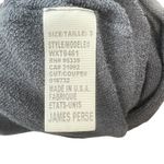 James Perse Raglan Sweatshirt Dress Long Sleeve Terry Tempest Blue Size 3 Large Photo 8