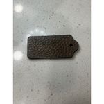 Coach  New York Leather Luggage Tag Brown Embossed Accent Accessory Photo 4