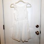 Sézane Sezane White Lace Dress 34 Photo 2