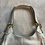 Coach Campbell Triple Entry Pebbled Leather Hobo – Style F24868 in Cream/Ivory Photo 3
