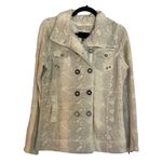 Hurley Winchester animal print fleece peacoatājacket small Photo 1