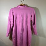 Bar III Coquette Adorable Bubble Gum Pink Mock Neck Long Sleeve Bodycon Dress S Photo 9