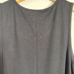 Marine layer  Lexi Daytime Midi Dress in Black Rib Women's Large Bodycon LBD NWT Photo 12